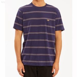 BILLABONG | Die Cut Crew Neck Shirt Sleeve Tee - Size S
